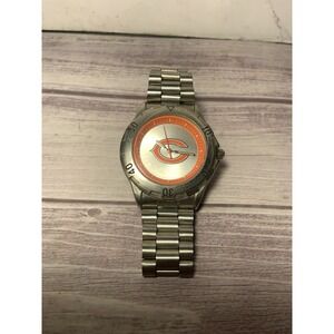 Chicago Bears NFL Team Logo Men's‎ Stainless-Steel Silver Watch NFL Store